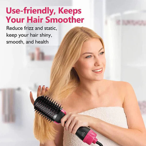 One-Step Hair Dryer Brush Volumizer Hot Air Brush Blow Dryer Brush for Straightening Curling Al Hassan Store