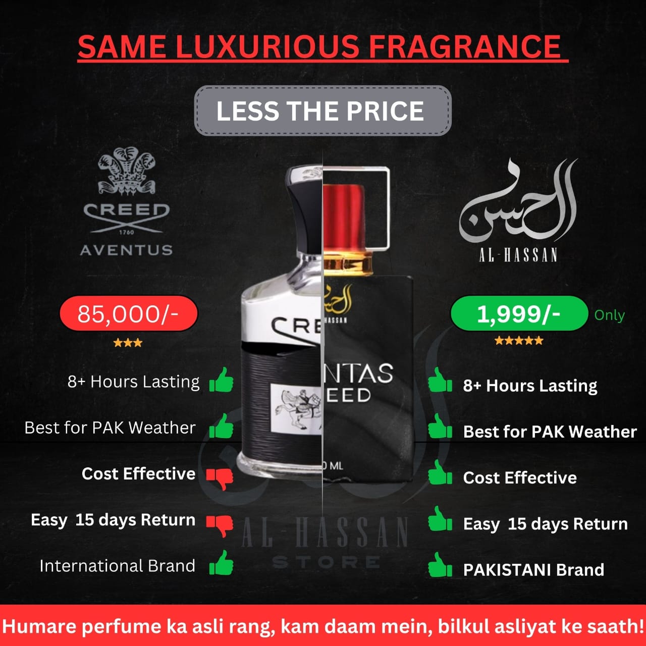 Aventas Creed Men's Cologne 50ML Al Hassan Store