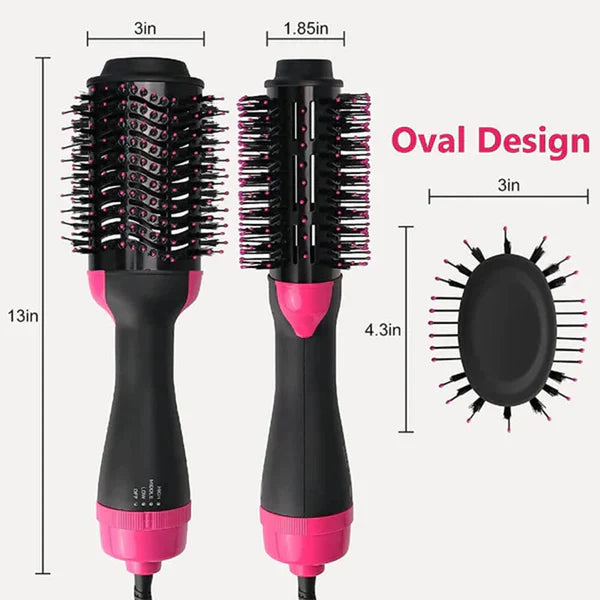 One-Step Hair Dryer Brush Volumizer Hot Air Brush Blow Dryer Brush for Straightening Curling Al Hassan Store
