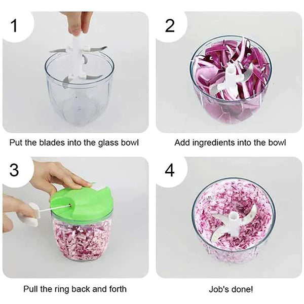 5 Blades Vegetable Chopper Al Hassan Store