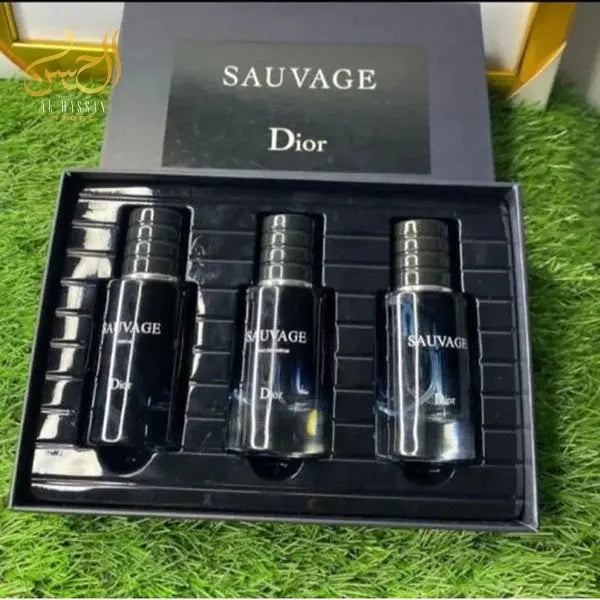 Sauvage 3 In 1 Perfumes Kit (30ML Each) Al Hassan Store