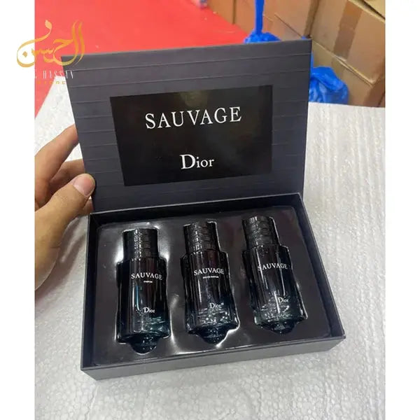 Sauvage 3 In 1 Perfumes Kit (30ML Each) Al Hassan Store