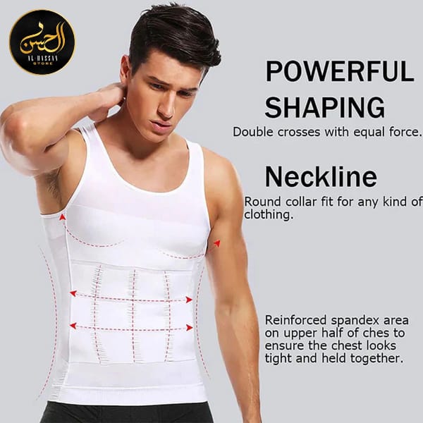 Men Slimming Body Shaper (Premium Fabric Quality) - Al Hassan Store