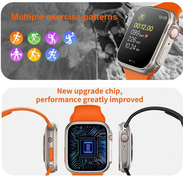 HW8 ULTRA SMARTWATCH WATCH SERIES 8 (2.02INCH) Al Hassan Store