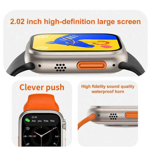 HW8 ULTRA SMARTWATCH WATCH SERIES 8 (2.02INCH) Al Hassan Store