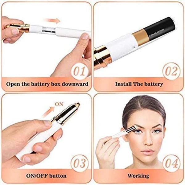Perfect Eyebrow Hair Trimmer Al Hassan Store