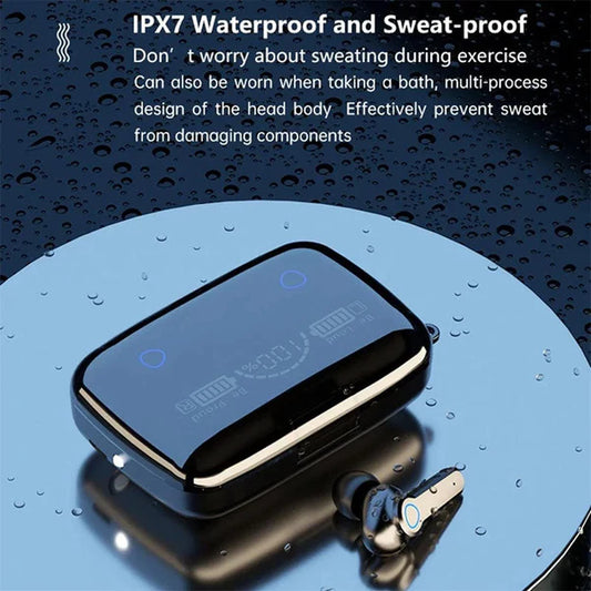 M19 Earbuds TWS Earphone Intelligente Touch Control Wireless Bluetooth Al Hassan Store