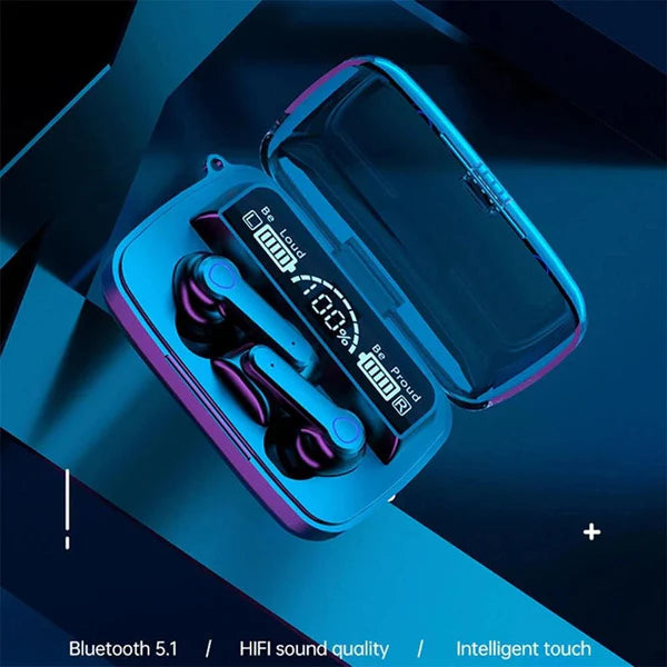 M19 Earbuds TWS Earphone Intelligente Touch Control Wireless Bluetooth Al Hassan Store