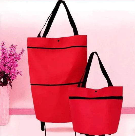 2-IN-1 FOLDABLE SHOPPING CART Al Hassan Store
