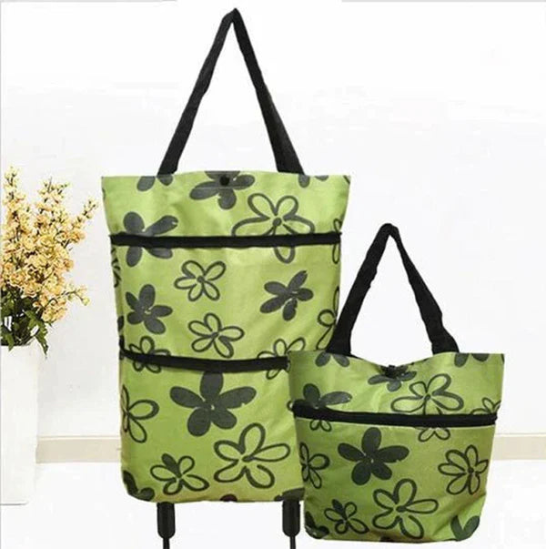 2-IN-1 FOLDABLE SHOPPING CART Al Hassan Store