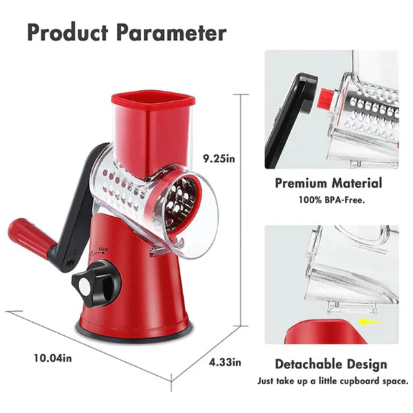Multifunctional Round Mandoline Slicer Al Hassan Store