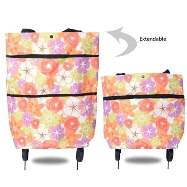 2-IN-1 FOLDABLE SHOPPING CART Al Hassan Store