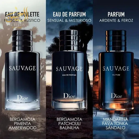 Sauvage 3 In 1 Perfumes Kit (30ML Each) Al Hassan Store