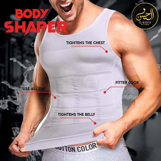 Men Slimming Body Shaper (Premium Fabric Quality) - Al Hassan Store