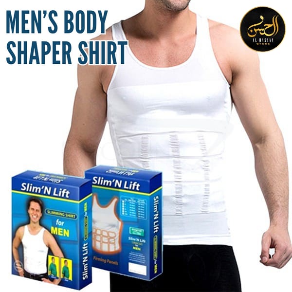 Men Slimming Body Shaper (Premium Fabric Quality) - Al Hassan Store